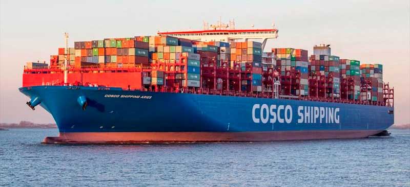 COSCO vessel