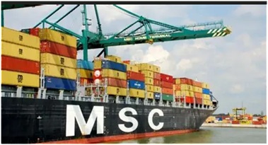 MSC vessel